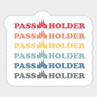 Pass Holder Sticker